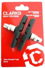 Jalgratta piduriklotsid Clarks CP510 MTB, 2 tk цена и информация | Другие запчасти для велосипеда | kaup24.ee