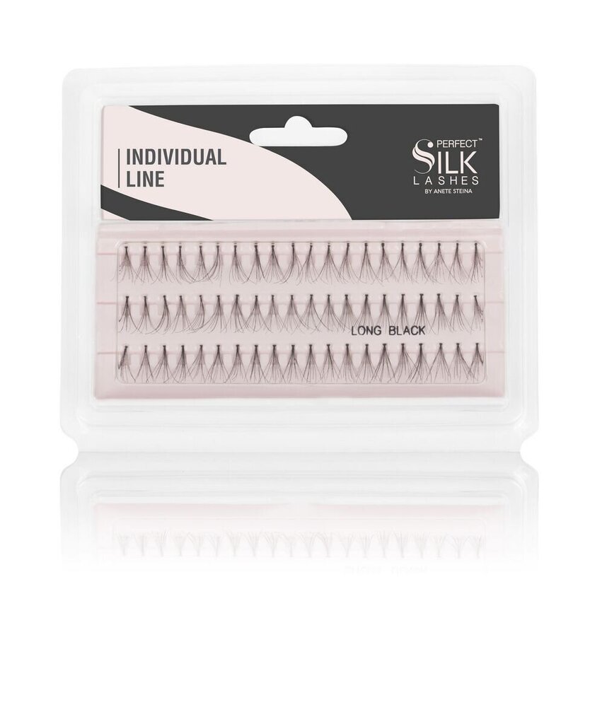 Ripsmepikenduste komplekt Perfect Silk Lashes Flare Long Black hind ja info | Kunstripsmed, ripsmekoolutajad | kaup24.ee