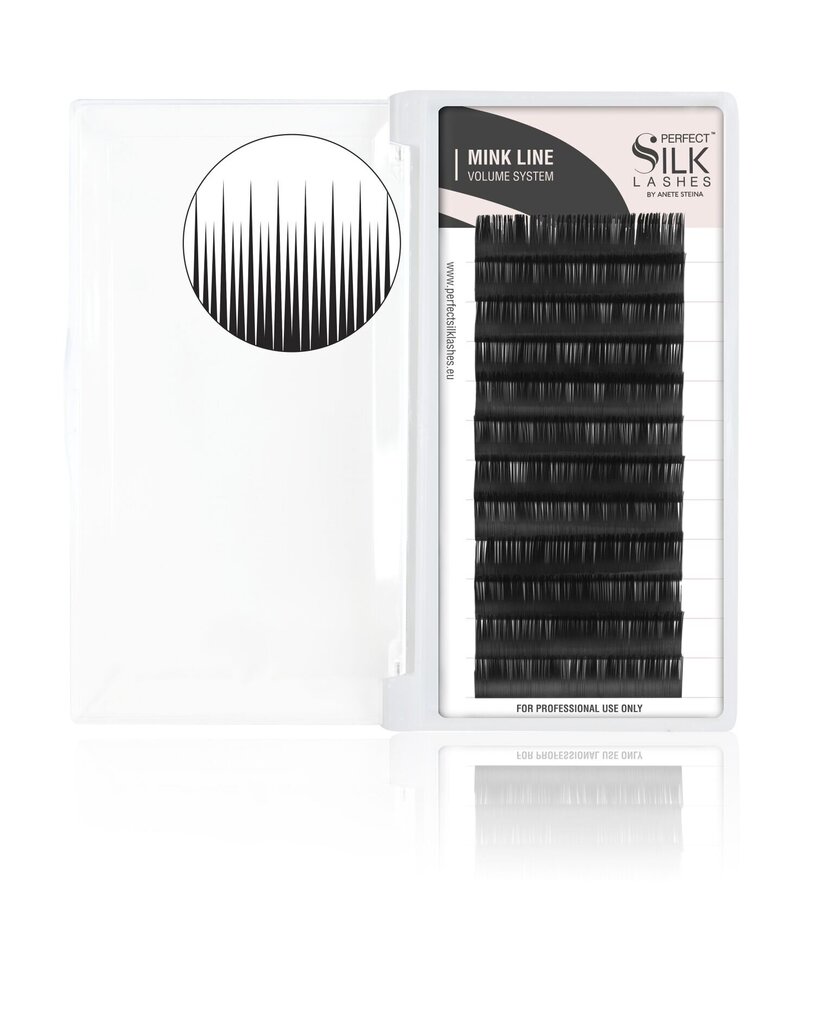 Kunstripsmed PSL Mink Lashes B.05 Black, 8+8+11 mm, Perfect Chaos цена и информация | Kunstripsmed, ripsmekoolutajad | kaup24.ee