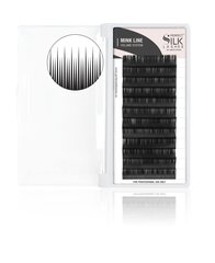 Perfect Silk Lashes, Норковые ресницы C.05 идеальный хаос, черныe 8+8+11 mm цена и информация | Накладные ресницы, керлеры | kaup24.ee