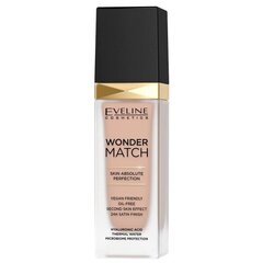 Jumestuskreem Eveline Cosmetics Wonder Match 30ml, 35 sunny beige hind ja info | Jumestuskreemid, puudrid | kaup24.ee