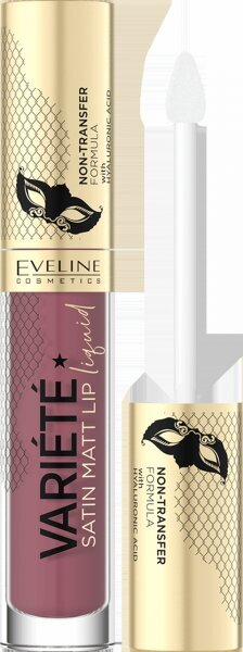 Vedel huulepulk Eveline Cosmetics Variete Satin Matt 4.5ml, 03 berry shake hind ja info | Huulepulgad, -läiked, -palsamid, vaseliin | kaup24.ee