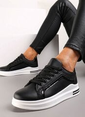 Повседневная обувь для женщин 109993 01, черный/черный 109993*01-043 цена и информация | Спортивная обувь, кроссовки для женщин | kaup24.ee