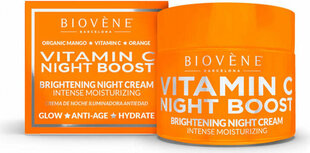 Крем для лица Biovène Vitamin C Night Boost, 50 мл цена и информация | Кремы для лица | kaup24.ee