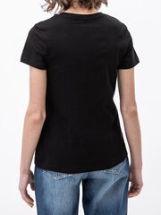 Женская футболка CALVIN KLEIN JEANS 2-Pack Monogram Slim Tee 560073415, черная цена и информация | Женские футболки | kaup24.ee