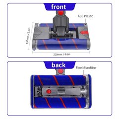 Двойная роликовая насадка для Dyson. цена и информация | Аксессуары для пылесосов | kaup24.ee