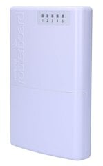 Блок питания MikroTik | Маршрутизатор | RB750P-PBr2, 5x RJ45 100 Мбит/с, наружный, водонепроницаемый цена и информация | Маршрутизаторы (роутеры) | kaup24.ee