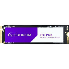 Твердотельный накопитель Solidigm P41 Plus 2 ТБ M.2 2280 NVMe PCIe 4.0 SSDPFKNU020TZX1 цена и информация | Внутренние жёсткие диски (HDD, SSD, Hybrid) | kaup24.ee