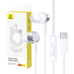 Headphones Baseus Encok CZ11 (white) цена и информация | Наушники | kaup24.ee