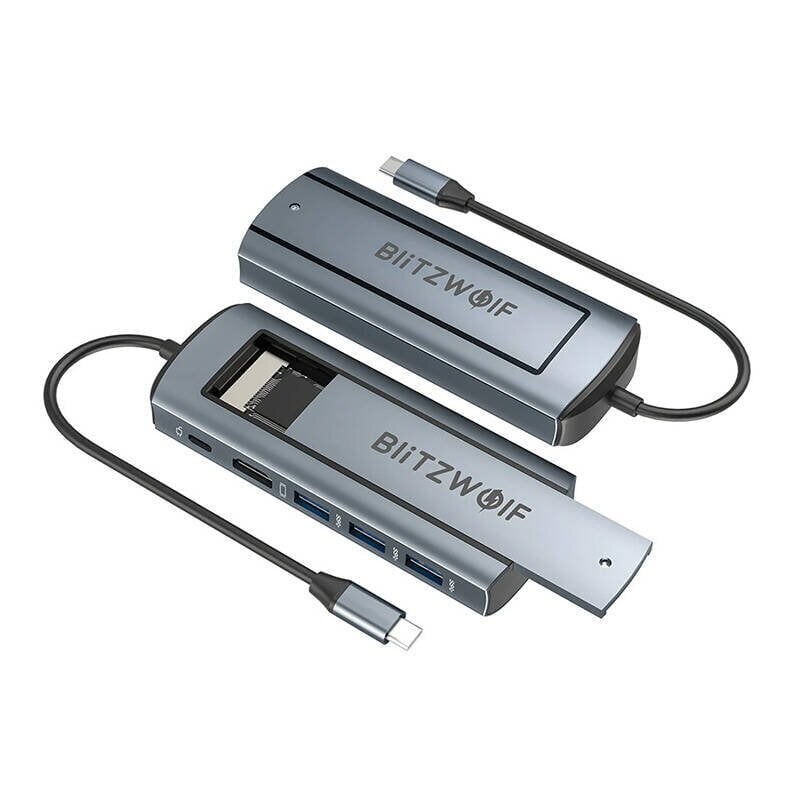 Blitzwolf BW-Neo TH13 цена и информация | USB jagajad, adapterid | kaup24.ee