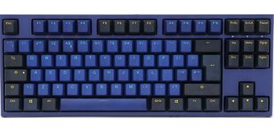 Ducky One 2 Horizon TKL keyboard USB German Black  Blue цена и информация | Клавиатура с игровой мышью 3GO COMBODRILEW2 USB ES | kaup24.ee