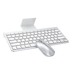 Mouse and keyboard combo for IPad|IPhone Omoton KB088 (silver) цена и информация | Клавиатуры | kaup24.ee