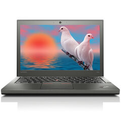 Lenovo ThinkPad X260 12.5 1366x768 i5-6200U 8GB 128SSD WIN10Pro цена и информация | Ноутбуки | kaup24.ee