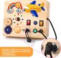 Aranee Montessori Busy Board laste puidust LED mänguasi hind ja info | Arendavad mänguasjad | kaup24.ee