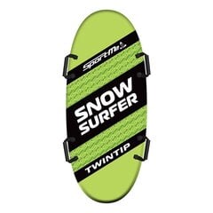 Тюбинг для снега Sportme Snow Surfer Twintip 115, зеленый цена и информация | Санки | kaup24.ee