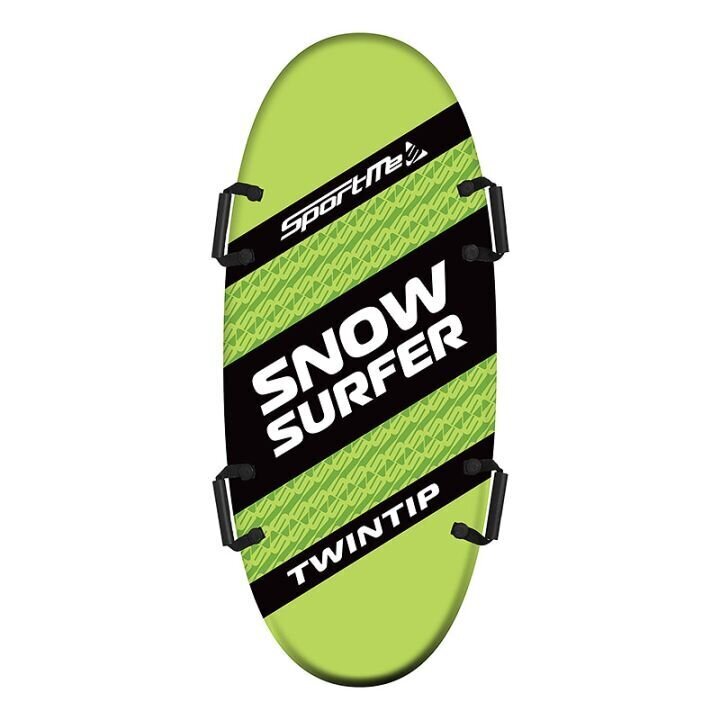 Lumeliugur Sportme Snow Surfer Twintip 115, roheline hind ja info | Kelgud, lumetuubid ja liulauad | kaup24.ee