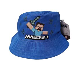 Minecraft suvemüts poistele, sinine цена и информация | Шапки, перчатки, шарфы для мальчиков | kaup24.ee