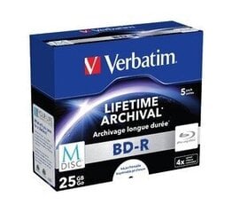 Blu-ray Verbatim, 4 tk hind ja info | Vinüülplaadid, CD, DVD | kaup24.ee
