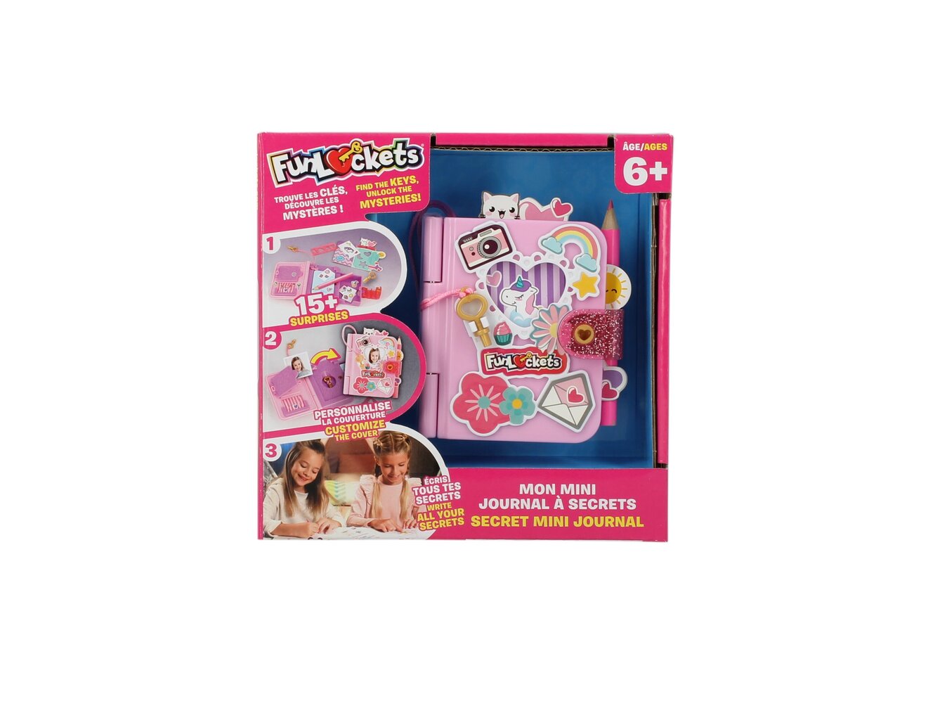 Väike saladuslik päevik Funlockers, S22250 цена и информация | Tüdrukute mänguasjad | kaup24.ee
