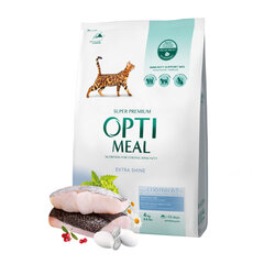 Optimeal™. Super Premium Complete kuivtoit täiskasvanud kassidele - tursk, 4kg hind ja info | Kuivtoit kassidele | kaup24.ee