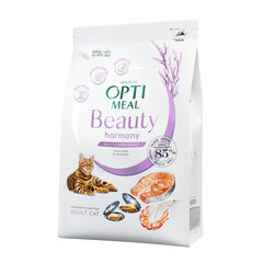 Optimeal Beauty Harmony teraviljavaba kassitoit meretoidu koostisega, 4 kg hind ja info | Kuivtoit kassidele | kaup24.ee