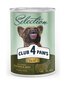 Club 4 Paws Premium täismaitseline konservpasteet täiskasvanud koertele kana- ja veiselihaga, 400 g hind ja info | Konservid koertele | kaup24.ee