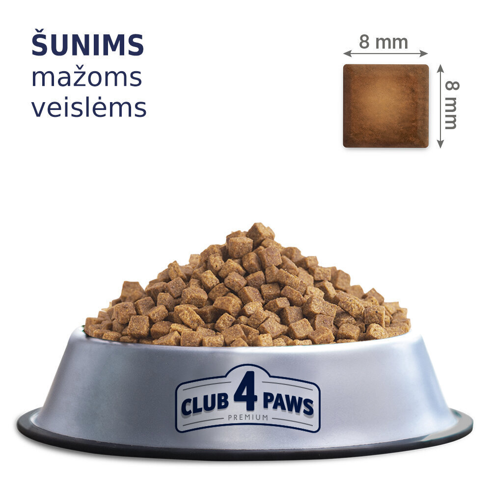 Club 4 Paws Premium täiskasvanutele, väikest tõugu koertele, 2 kg цена и информация | Kuivtoit koertele | kaup24.ee