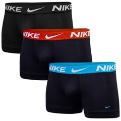 Nike meeste bokserid Dri-FIT ESSENTIAL MICRO TRUNK 3pk, must цена и информация | Мужские трусы | kaup24.ee