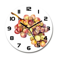 Klaasist seinakell Viinamarjakobar, 30cm цена и информация | Часы | kaup24.ee