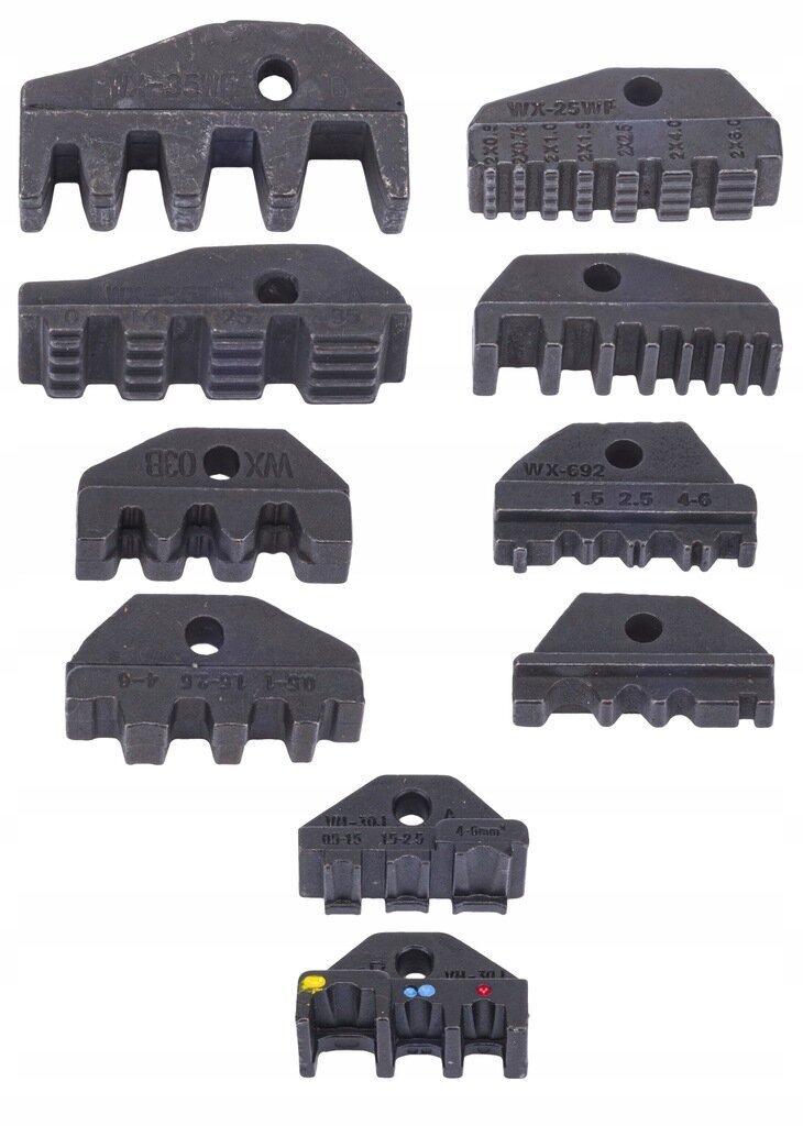 Konnektori pressimistangid Powermat PM-ZDK-7T, 10-35 mm цена и информация | Käsitööriistad | kaup24.ee