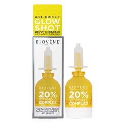 Näoseerum Biovene Glow Shot Age Bright 20% Vit C, 10 ml цена и информация | Сыворотки для лица, масла | kaup24.ee