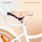 Tüdrukute jalgratas Sun Baby 16-tolline, valge hind ja info | Jooksurattad | kaup24.ee