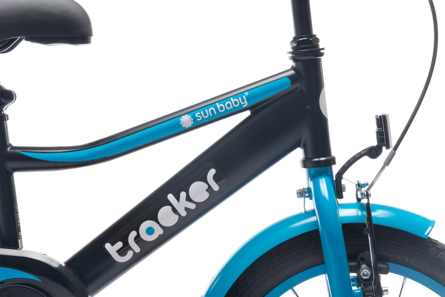 Poiste jalgratas 16-tolline Tracker bike, sinine hind ja info | Jooksurattad | kaup24.ee