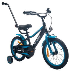 Poiste jalgratas 16-tolline Tracker bike, sinine hind ja info | Jooksurattad | kaup24.ee