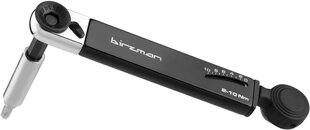 Dünamomeetri mutrivõti Birzman Pocket 2-10 Nm, must цена и информация | Инструменты, средства ухода для велосипеда | kaup24.ee