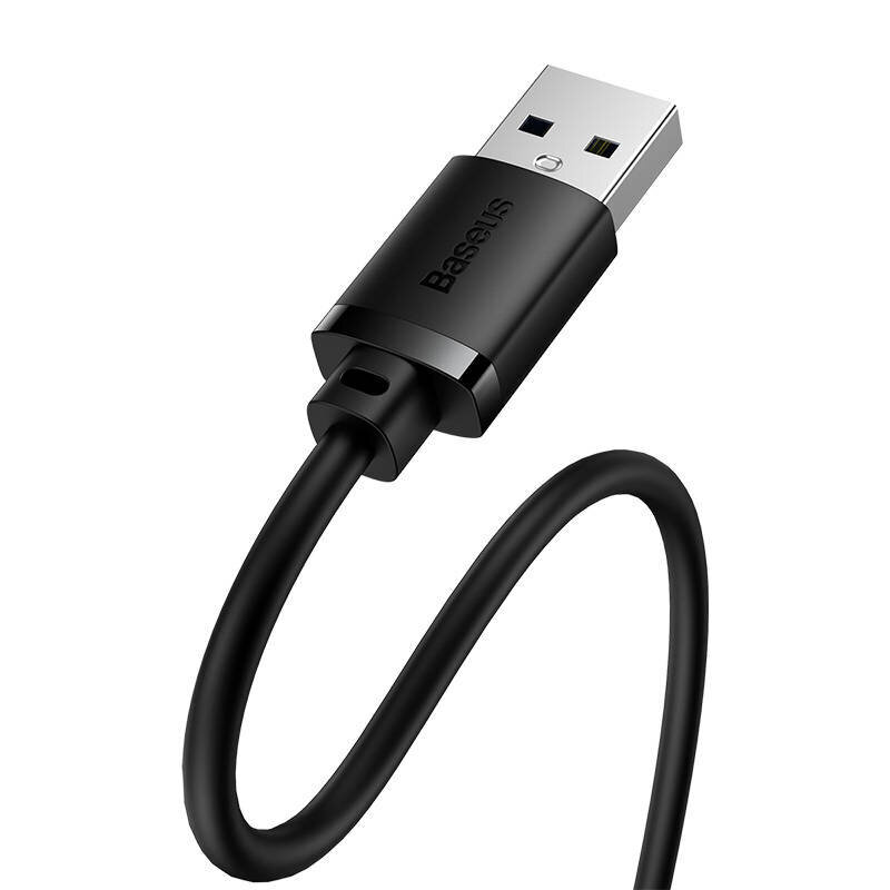 Baseus AirJoy seeria USB 3.0 pikenduskaabel 3 m, must (B00631103111-04) цена и информация | USB jagajad, adapterid | kaup24.ee