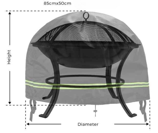 Veekindel grillkate MK18, 80x50 cm hind ja info | Grillitarvikud ja grillnõud | kaup24.ee