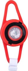 Светодиодный фонарь Globber, красный цена и информация | Велосипедные фонари, отражатели | kaup24.ee