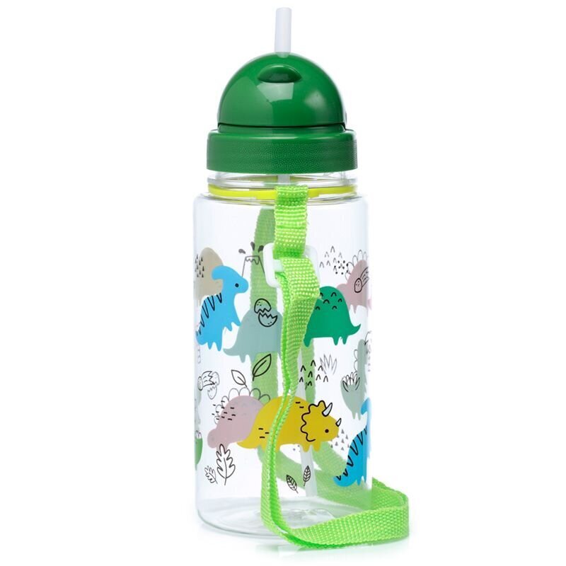 Laste joogipudel Dinosauria Jr, 450 ml цена и информация | Joogipudelid | kaup24.ee