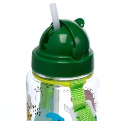 Laste joogipudel Dinosauria Jr, 450 ml цена и информация | Фляги для воды | kaup24.ee