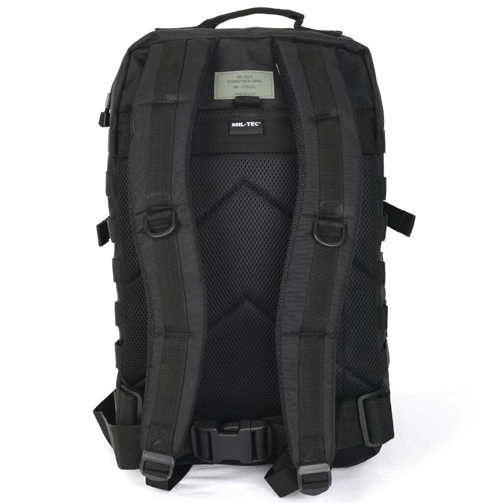 Sõjaväe seljakott US Assault Pack LG 36L Mil-Tec must цена и информация | Spordikotid, seljakotid | kaup24.ee