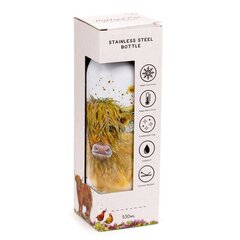 Jan Pashley Highland Coo Cow laste joogipudel, 530 ml hind ja info | Joogipudelid | kaup24.ee