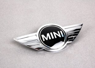 Эмблема значок капота MINI COOPER  хром 51147026184 цена и информация | Дополнительные принадлежности | kaup24.ee