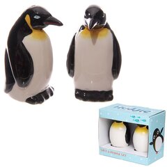 Huddle Penguin keraamiline soola ja pipra komplekt hind ja info | Soola- ja pipraveskid, maitseianepurgid | kaup24.ee