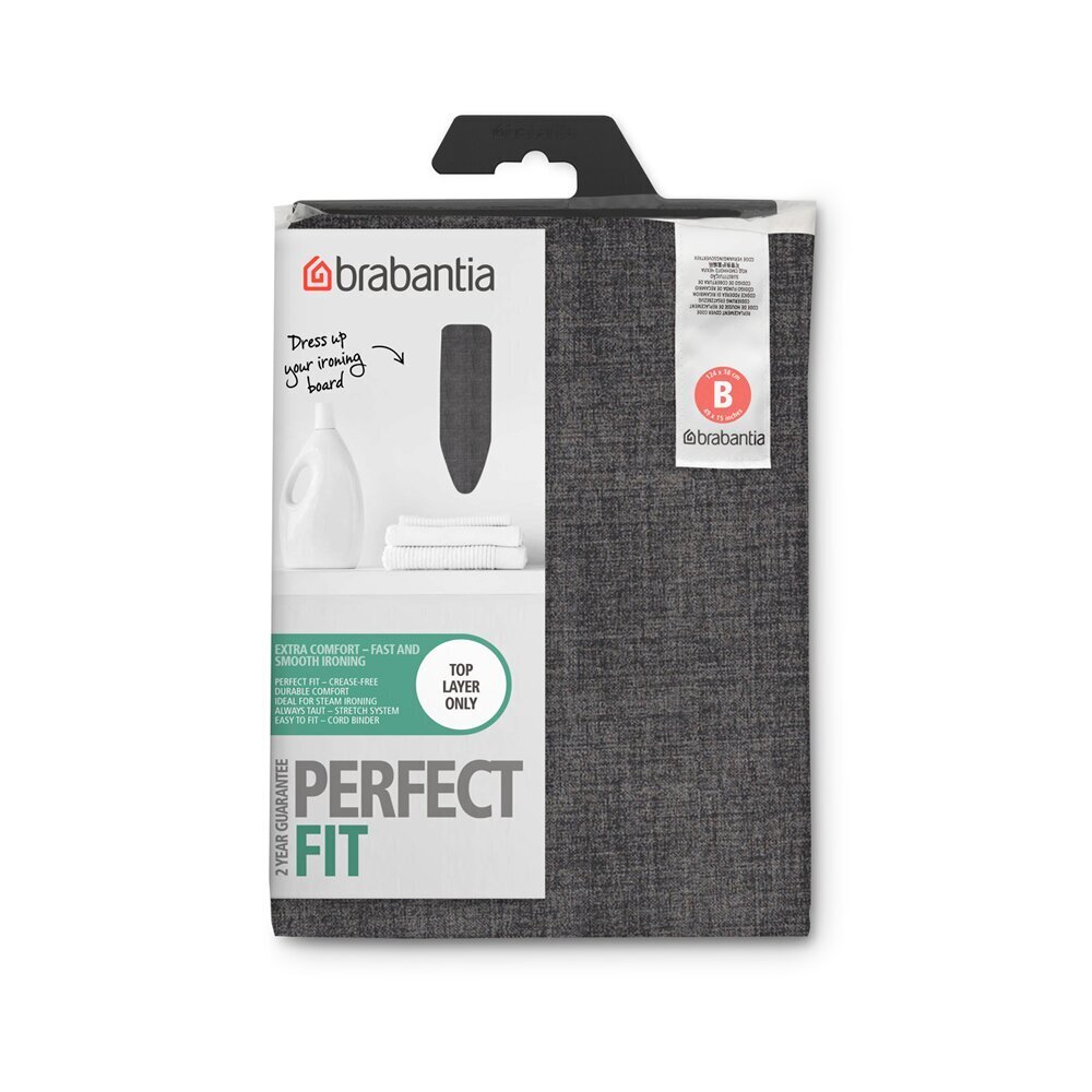 Brabantia triikimislaua kate Denim Black, B 124x38 cm цена и информация | Triikimislauad | kaup24.ee