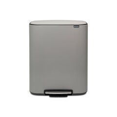 Brabantia prügikast Bo Touch, 2x30 l цена и информация | Мусорные баки | kaup24.ee