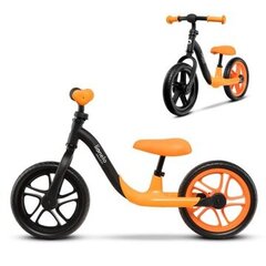 Tasakaaluratas Lionelo Alex 12", must/oranžinis цена и информация | Балансировочные велосипеды | kaup24.ee