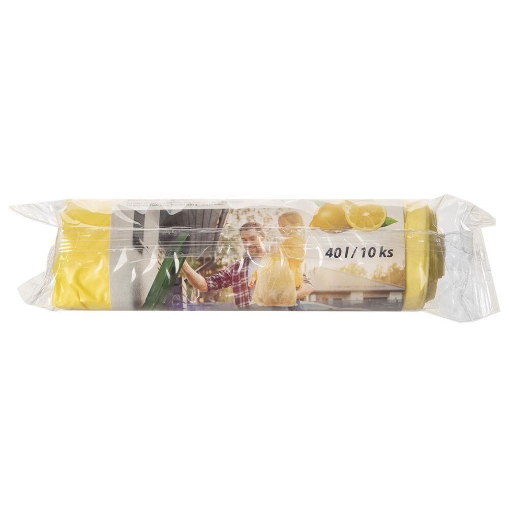Prügikotid sidrunilõhnaga, 40 l, 10 tk hind ja info | Prügikotid | kaup24.ee