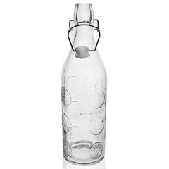 Стеклянная бутылка для жидкостей, 1.1 л цена и информация | Столовые и кухонные приборы | kaup24.ee