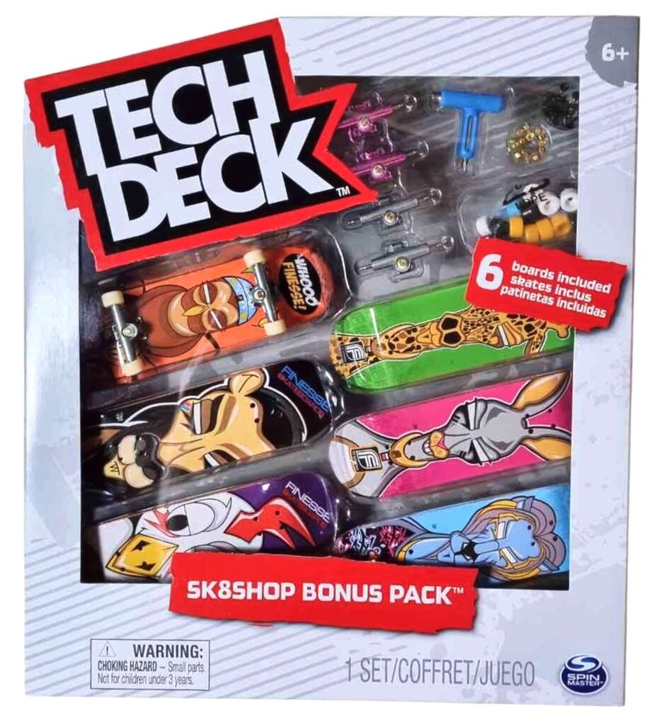 Mängukomplekt Tech Deck Sk8Shop Bonus Pack Finesse hind ja info | Poiste mänguasjad | kaup24.ee